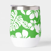 草緑色のピンクのビキニ模様 (右面)