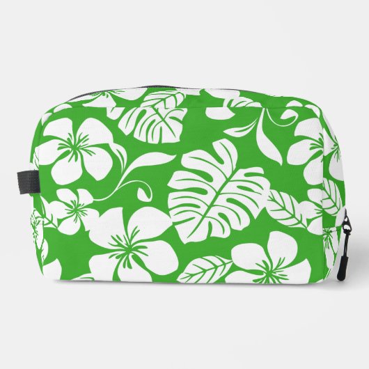 草緑色のピンクのビキニ模様 ドップキット (正面)