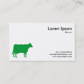 草色牛記号-白 名刺 (裏面)