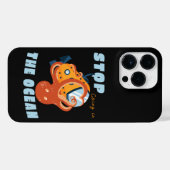 草花が咲くワイルドガーデンレディーキュートな庭 iPhoneケース (裏面横)