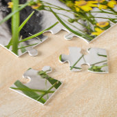 草花のふくらはぎ ジグソーパズル (側面)