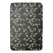 草花クローバープリントカントリーハウス バスマット (正面縦)