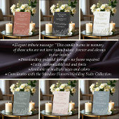 草花結婚記念このろうそく 台座サイン