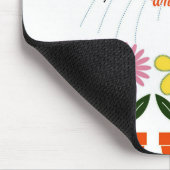 草花 – あなたの庭はどのように成長するか？ マウスパッド (コーナー)