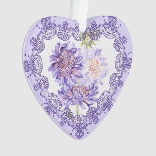 草花 オーナメント (正面)