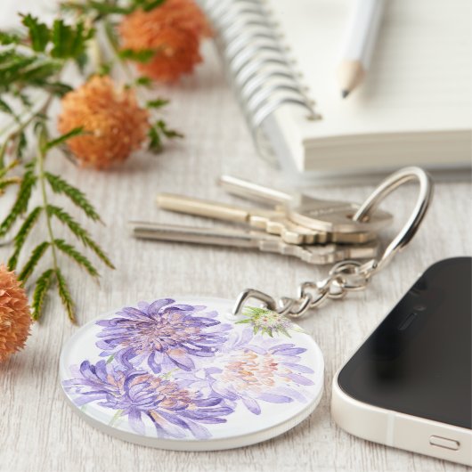 草花 キーホルダー (正面右)