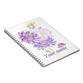 草花 ノートブック (右側)