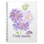 草花 ノートブック (正面)