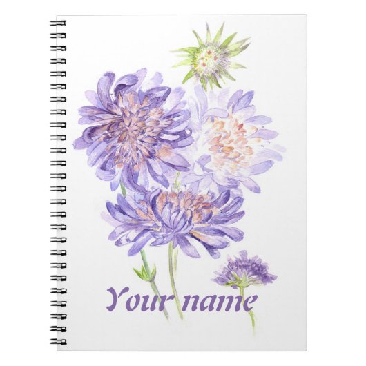 草花 ノートブック (正面)