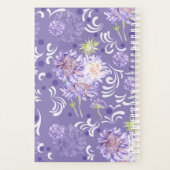 草花 プランナー手帳 (裏面)