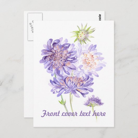 草花 ポストカード (正面/裏面)