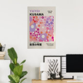 草間弥生 印刷物 - アブストラクト草間弥生 ポスター (ホームオフィス)