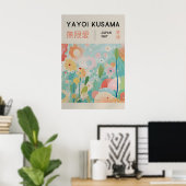 草間弥生 印刷 - 日本の壁画 - ホームウォール ポスター (ホームオフィス)
