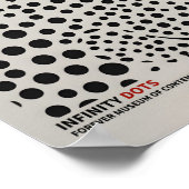 草間彌生インスパイア抽象芸術プリント ポスター (角)