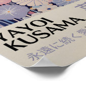 草間彌生インスパイア抽象芸術プリント ポスター (角)