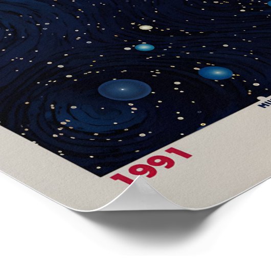 草間彌生ポスター – 抽象芸術草間彌生プリント ポスター (角)