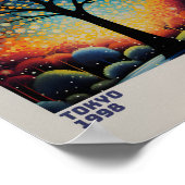 草間彌生ポスター – 抽象芸術草間彌生プリント ポスター (角)