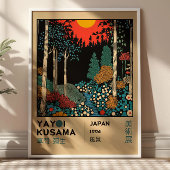 草間彌生日本風景芸術展 ポスター