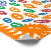 草間彌生美術4 ポスター (角)