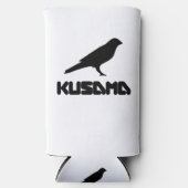 草間暗号通貨 – 草間KSM Tシャツ スリム缶クーラー (正面)