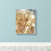 草霜の降りた キャンバスプリント (インサイチュ (ウッドフロア))