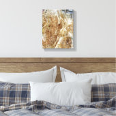 草霜の降りた キャンバスプリント (インサイチュ (寝室))