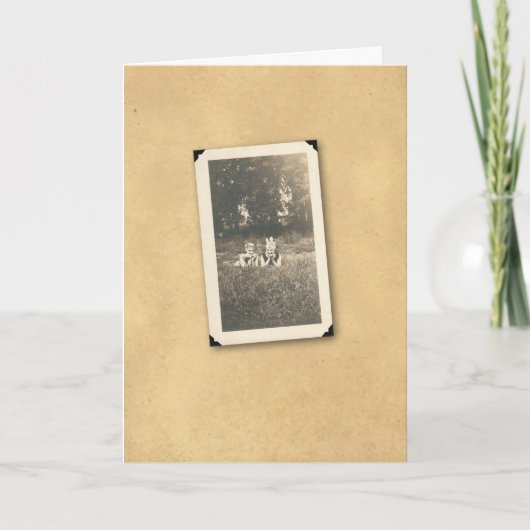 草2の女の子 カード (正面)