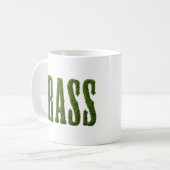 草 コーヒーマグカップ (正面左)