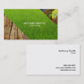 草、木、庭 名刺 (正面/裏面)