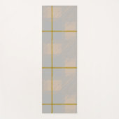 草+空のプレイド ヨガマット (正面)