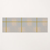 草+空のプレイド ヨガマット (正面(横))