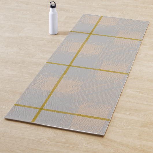 草+空のプレイド ヨガマット (インサイチュ)