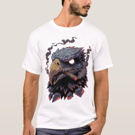 荒々しいストーンイーグルマスコットTシャツ Tシャツ