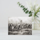 荒々しいライダー:セオドア・ルーズベルト大佐 ポストカード (スタンド正面)