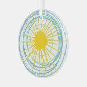 荒々しく自由な君は僕の日光だ ガラスオーナメント (正面左)