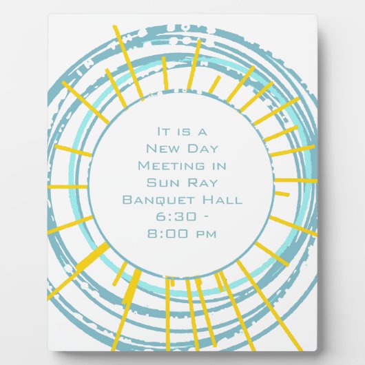 荒々しく自由な君は僕の日光だ フォトプラーク (正面)