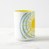 荒々しく自由な君は僕の日光だ マグカップ (中央)