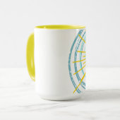 荒々しく自由な君は僕の日光だ マグカップ (正面左)