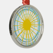 荒々しく自由な君は僕の日光だ メタルオーナメント (右)