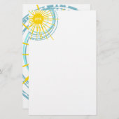 荒々しく自由な君は僕の日光だ 便箋 (正面/裏面)