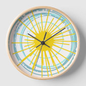 荒々しく自由な君は僕の日光だ 壁時計 (正面)