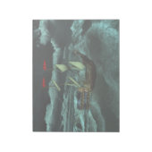 荒々しく荒々しい海のメモ帳 ノートパッド (回転)