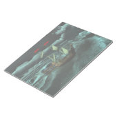 荒々しく荒々しい海のメモ帳 ノートパッド (アングル)