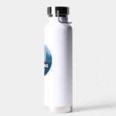 荒々しく風光明媚なリバーオレゴン ウォーターボトル (左面)