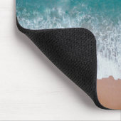 荒々しく、美しく、自由でいなさい。ちょうど海のように マウスパッド (コーナー)