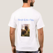 荒いコリーのスタイル Tシャツ (裏面)