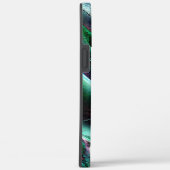 荒いデジタル滝や熱帯雨林を彫り込んだ？ Case-Mate iPhoneケース (裏面 / 右)