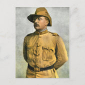 荒いライダーとしてセオドア・ルーズベルト ポストカード (正面)