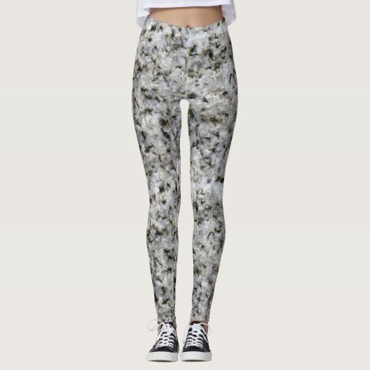 荒い地質学の白い花こう岩の石の質の写真 レギンス (正面)