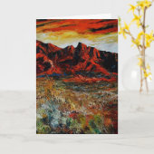 荒い方法 カード (黄色い花)